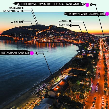 Anjeliq Downtown Boutique Hotel Alanya Zewnętrze zdjęcie